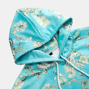 Sudaderas con capucha de sublimación personalizadas de talla grande para hombres Precio bajo Sudaderas con capucha de sublimación con logotipo personalizado de alta calidad - Product Image 5
