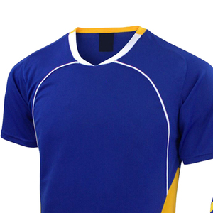 Uniforme de fútbol personalizado Unisex, conjunto de uniforme de fútbol de secado rápido con tela de poliéster de alta calidad - Product Image 5