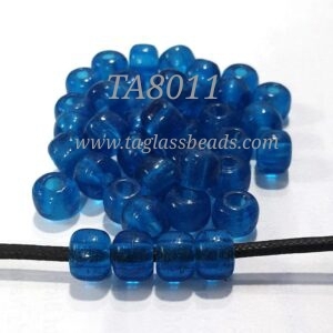 Cuentas de poni, color blanco opaco - Product Image 5