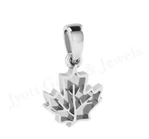 Pendentif pour femme en argent sterling avec cadre en résine de 15 mm, motif feuille d'érable du drapeau canadien, personnalisé pour la conservation des cendres de lait maternel, nouveauté 2025 - Product Image 4