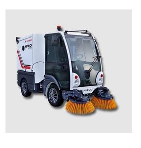 Balayeuse mécanique électrique pure pour le nettoyage des déchets routiers, balayeuse de rue - Product Image 6