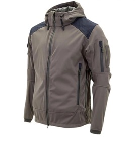 Veste Softshell pour hommes vente en gros vestes de neige d'hiver OEM coupe-vent à capuche fabricant de vestes de pluie - Product Image 3