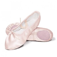Chaussons de danse en toile à semelle fendue avec semelle extérieure en TPR pour femmes et filles - Confort respirant et ajustement doux pour utilisation en studio