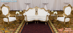 Indian Hand Carved Classic Design <b>Sofa</b> Set Spanish Style Luxury Carved <b>Sofa</b> Set Italian Style Antique <b>Gold</b> <b>Sofa</b> Set for Living - Product Image 2