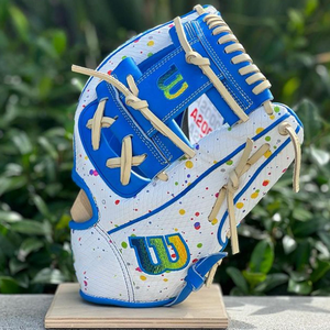 Professional Grade Baseball Batting <b>Gloves</b> Soft Leather Grip, <b>Moisture</b>-Wicking Fabric, Perfect for Practice and Tournaments - Product Image 2