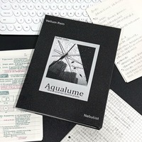 Carnet de notes A5 à 6 anneaux Rainy Day Comfort, planificateur rechargeable, journal |   Logo personnalisé pour carnet |   Housse en simili cuir