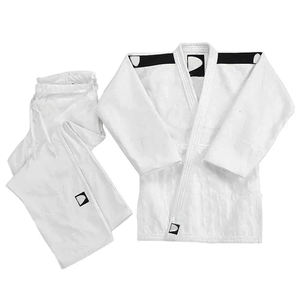Tenues de boxe WKF d'arts martiaux KATA avec broderie de logo personnalisée, polyester/coton extensible, unisexe - Product Image 1