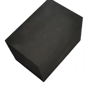 Personnalisé Bas prix de bloc de graphite pur blocs de graphite artificiel edm Carbone isostatique Graphite Matériaux pour la fabrication de moules