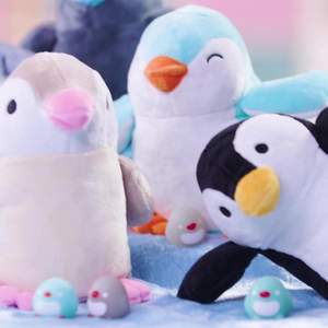 Sbabam Penguin Peluche Suave de Mammy Surprise Walkers & Pull Toys para Niños - Product Image 5