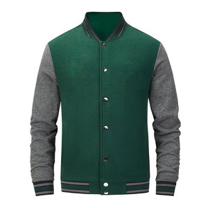 Vestes et manteaux pour hommes Blouson aviateur personnalisé pour hommes 2024 Nouveau design Vêtements d'extérieur Veste streetwear décontractée - Product Image 1