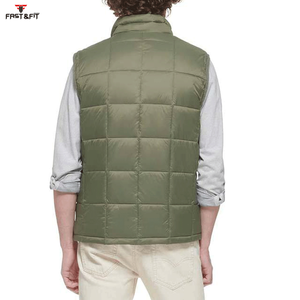 Chaleco Acolchado Ligero, Reversible, Impermeable, Transpirable, 100% Poliéster, con Logotipo Personalizado, para Exteriores, Nueva Colección de Primavera - Product Image 2