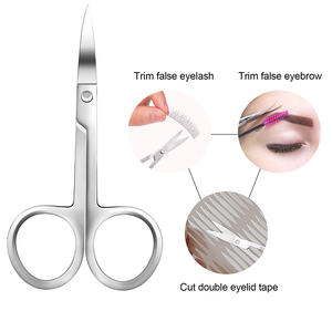 Custom Private Label Stainless Steel <b>Eyelash</b> Tweezers Volume Lash Eyebrow <b>Applicator</b> for Beauty Fiber <b>Eyelash</b> Extension - Product Image 3