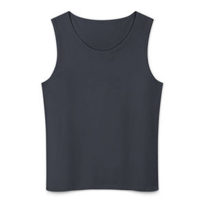 Camisetas sin mangas de algodón 100% de alta calidad para hombre, logotipo personalizado impreso, chaleco de gimnasio, ajuste elástico, diseño liso a granel - Product Image 4