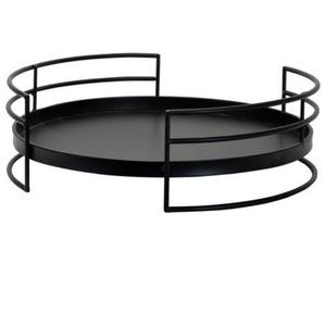 Nouvel arrivage à la recherche de délicieux plats et desserts Finition antique Plateau de service en métal très durable Équipement de restauration - Product Image 3