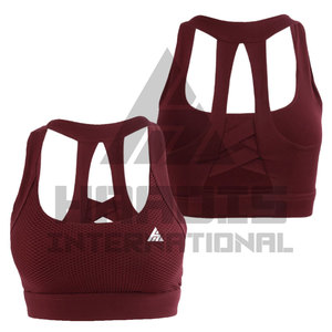 Soutien-gorge de sport Soutien-gorge léger de haute qualité pour femmes disponible en différentes couleurs Soutien-gorge de sport sans couture à soutien élevé - Product Image 1