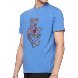 Camiseta personalizada de buena calidad para hombre, camiseta de gran tamaño de peso pesado en blanco para hombre, camisetas estampadas, Top Gym para niños - Product Image 1