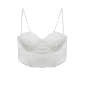 เสื้อครอปกำมะหยี่หรูหรา - Product Image 1