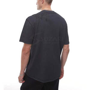 Camiseta Bordada de Diseño Superior a Precio Razonable, Camiseta Bordada para Hombre de Talla Grande con Color Personalizado - Product Image 2