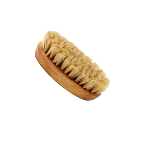 Nouvelle brosse à barbe naturelle pour hommes marque privée vente chaude brosse à barbe professionnelle de l'Inde - Product Image 5