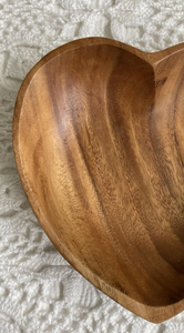 Grand bol à pâte en bois naturel vintage, pièce maîtresse sculptée artisanale pour les décorations de fête pour l'affichage des bougies à la maison et au mariage - Product Image 5