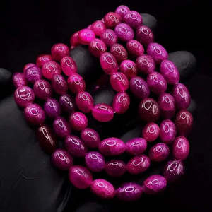 AAA+ Quality Very Attractive Pink <b>Ruby</b> 4 Strand 780 Cts <b>Necklace</b> Womens Jewelery Cus-Jew87 - Product Image 3