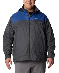 <b>Men's</b> Spring Hooded Woven Racer Windbreaker <b>Jacket</b> Lightweight Waterproof Breathable 100% Polyester Raincoat - Product Image 1
