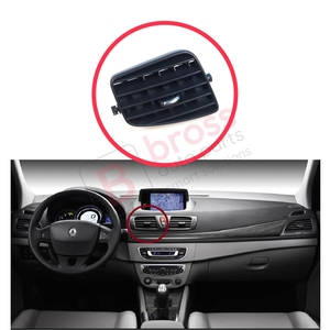 BDP1598-1 Dashboard Air Vent Grill Cover Trim Inner Diffuser Center Left for Megane MK3 2008-2016 Fluence L3 2009–2020 - Product Image 3