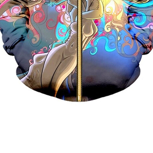 Custom <b>Men's</b> XL Pullover <b>Hoodie</b> Solid Pattern Design Full Digital Print 100% Cotton Lining Winter Sweatshirt Dye Technique - Product Image 4