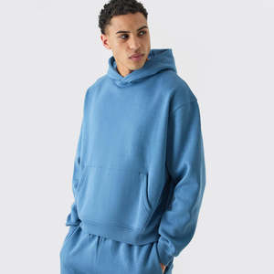 Ensemble de survêtement unisexe en molleton avec logo personnalisé pour hommes et femmes, 100 % coton, pantalon de jogging et sweat à capuche - Product Image 6