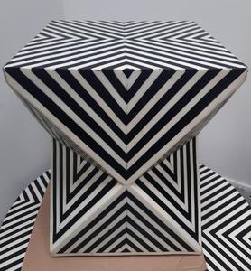 เก้าอี้ทรงกลมสไตล์โบราณทำมือรักษ์โลก  ของตกแต่งโต๊ะคอนโซล - Product Image 4