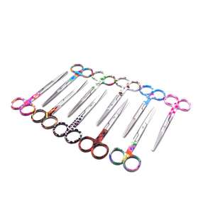 Tijeras de Vendaje Lister Manuales de Acero Nuevas de 5.5 Pulgadas con Mango de Color y Patrón Surtido de SurgiRight - Product Image 1