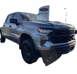 2024 1500 Custom Trail Boss Crew Cab 4WD R20 Sièges en cuir gauche Transmission automatique - Product Image 1