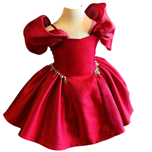 ชุดเดรสฤดูร้อนสำหรับเด็กผู้หญิงอายุ 1-10 ปี แบบขายส่ง ODM ปรับแต่งได้ หลายสี ดีไซน์แบบผูกคอ แขนกุด ลายการ์ตูน สไตล์ลำลอง - Product Image 1