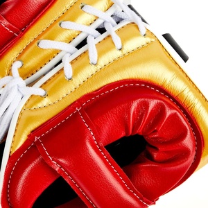 Équipement d'entraînement de kickboxing en cuir de vache véritable, protège-tête Winning, logo personnalisé, Muay Thai, casques de protection de boxe multicolores - Product Image 6