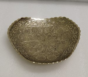 Luxury <b>Food</b> Serving Plate for Home Hotel and Restaurant Dinnerware Tabletop <b>Gold</b> <b>Color</b> High Quality Brass Serving Plate & Dishes - Product Image 4