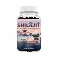 Vente en gros de produits Shialjit Gommes de Shilajit de marque privée OEM, capsules, comprimés, goutte sèche, résine Shilajit pur de l'Himalaya