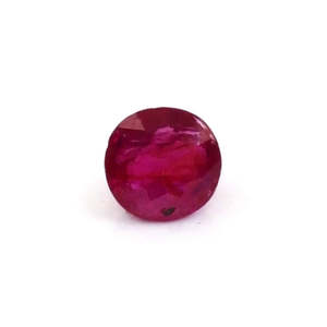 Pierre précieuse naturelle de rubis du Mozambique non traité de 1,41 ct, rouge turquoise, avec différentes tailles : Trillion, Asscher, Brillant, Rose, Radiant - Product Image 1