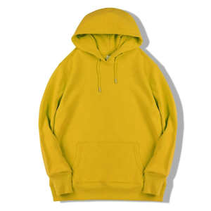 Venta al por mayor personalizado pulóver sudaderas con capucha Unisex manga larga sudadera de gran tamaño estilo sólido polar chándales algodón sudaderas con capucha masculinas - Product Image 3