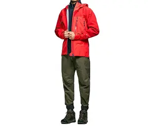 Jaket Anorak Anak Laki-laki Warna Merah Dibuat Khusus Kualitas Tinggi Jaket Tahan Air Modis Jaket Anorak Terbaik Oleh XAPATA Olahraga