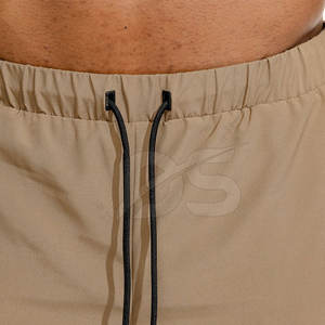 กางเกงขาสั้นออกกำลังกายผ้าฝ้าย 100% แห้งเร็ว เป็นมิตรกับสิ่งแวดล้อม คุณภาพสูง ดีไซน์ล่าสุด ราคาประหยัด พร้อมโลโก้สั่งทำ - Product Image 5