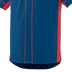 Prix de gros Maillot de baseball respirant imprimé Nouveau design Haute qualité 100% polyester Col en V Séchage rapide Vêtements de sport Toutes tailles - Product Image 3