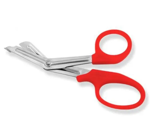 Tijeras de vendaje con mango de plástico Tijeras de utilidad para instrumentos quirúrgicos Base - Product Image 6