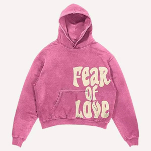 Sudadera con capucha informal para hombre con parches 3D, estampado Floral de Calavera, logotipo bordado de tela francesa suave, Sudadera con capucha de gran tamaño - Product Image 1