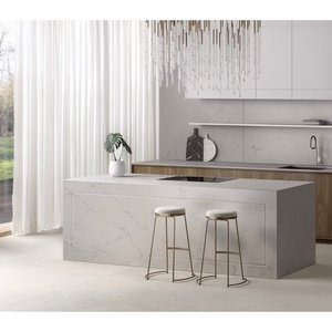 Gran Losa de Mármol Plateado Moderno - Resistente al Agua y Duradera para Aplicaciones en Cocinas y Paredes - Product Image 5