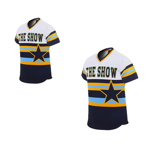 Camiseta de béisbol de manga corta Servicio OEM ODM Diseño de alta calidad Su propio logotipo Uniforme de béisbol sublimado personalizado - Product Image 5