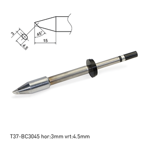 Pointes de soudage Hakko T37-BC3045 Série T37 400W à insertion rapide, en cuivre sans oxygène - Product Image 1