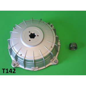 Rear brake drum <b>hub</b> for Lambretta LI + TV2/3 + SX + Special + DL/GP + Serveta - Product Image 1