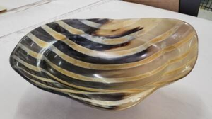 Tazón de Cuerno 100% Natural de la Mejor Calidad, Hermoso Diseño Nuevo, Hecho a Mano, Impermeable, Plato para Sopa de Arroz, para Regalos Empresariales - Product Image 3