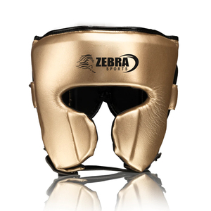 Custom logo Boxing Headgear MMA Protector Headgear Fighting Sparring Helmet with Nose Guard Head Guard - Product Image 5