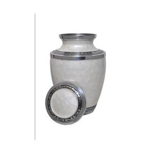 Meilleures ventes à bas prix Urnes pour animaux de compagnie fabriquées à la main pour les cendres Urne funéraire pour exportateur blanc humain de l'Inde avec une qualité supérieure - Product Image 3